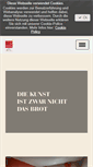Mobile Screenshot of hotelbraun.de